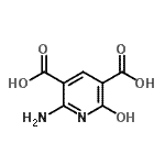 CAS#: 98550-11-9, 2-Amino-6-hydroxy-3,5-pyridinedicarboxylic acid