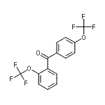 CAS#: 98566-94-0, [2-(Trifluoromethoxy)phenyl][4-(trifluoromethoxy)phenyl]methanone