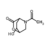 CAS#: 98593-76-1, 5-Acetyl-7-hydroxy-2-oxa-5-azabicyclo[2.2.2]octan-3-one