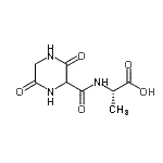 CAS#: 98594-94-6, N-[(3,6-Dioxo-2-piperazinyl)carbonyl]-L-alanine