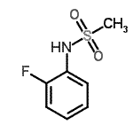 CAS#: 98611-90-6, N-(2-Fluorophenyl)methanesulfonamide