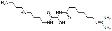 CAS 登录号：98629-43-7， N-[4-(3-氨基丙基氨基)丁基氨基甲酰基-羟基-甲基]-7-(二氨基甲亚基氨基)庚酰胺