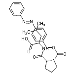 CAS#: 98640-71-2, 1-[({4-[(E)-Phenyldiazenyl]benzyl}oxy)carbonyl]prolylleucine