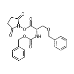 CAS#: 98647-23-5, 2,5-Dioxo-1-pyrrolidinyl O-benzyl-N-[(benzyloxy)carbonyl]-L-serinate