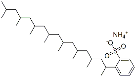 CAS#: 98690-35-8, Ammonium (1,3,5,7,9,11,13,15-Octamethylhexadecyl)Benzenesulphonate