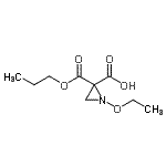 CAS#: 98694-51-0, 1-Ethoxy-2-(propoxycarbonyl)-2-aziridinecarboxylic acid