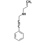 CAS#: 98729-78-3, N-(3-Phenyl-2-propyn-1-yl)-2-propen-1-amine