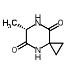 CAS#: 98735-78-5, (6S)-6-Methyl-4,7-diazaspiro[2.5]octane-5,8-dione