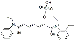 CAS#: 988-93-2, Ethyl 3-ethyl-2-[5-(3-ethyl-3H-benzoselenazol-2-ylidene)penta-1,3-dienyl]benzoselenazolium sulphate