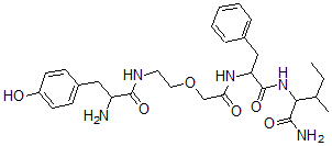 CAS#: 98900-28-8, Gly(2)-psi-(Methyleneoxy)-Gly(3)-Leu(5)-Enkephalinamide