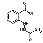 CAS#: 98953-14-1, 2-(2-Acetylhydrazino)benzoic acid