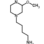 CAS#: 98958-52-2, 4-(3-Methoxy-1-piperazinyl)-1-butanamine