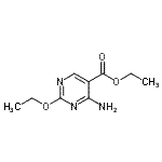 CAS#: 98961-26-3, Ethyl 4-amino-2-ethoxy-5-pyrimidinecarboxylate