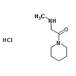 CAS#: 98998-32-4, 2-methylamino-1-(1-piperidyl)ethanone hydrochloride