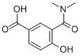 CAS 登录号：99060-72-7， 3-(二甲基氨基甲酰)-4-羟基苯甲酸