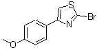 CAS#: 99073-84-4, 2-Bromo-4-(4-methoxyphenyl)-1,3-thiazole