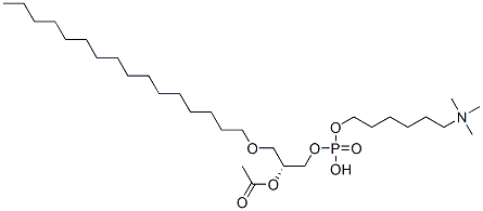 CAS#: 99103-16-9, [(2R)-2-Acetoxy-3-octadecoxypropyl] 6-trimethylammoniohexyl phosphate