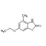 CAS#: 99161-68-9, 6-Ethoxy-4-methyl-1,3-benzothiazole-2(3H)-thione