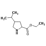CAS#: 99176-42-8, Ethyl 4-isopropylprolinate