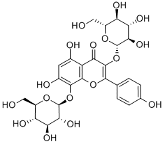 CAS 登录号:99224-12-1, 草质素-3,8-二吡喃葡萄糖苷