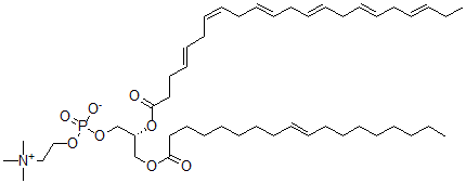 CAS 登录号:99296-82-9, 1-油酰基-2-二十二碳六烯酰磷脂酰胆碱