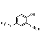 CAS#: 99299-73-7, 2-Ethynyl-4-methoxyphenol