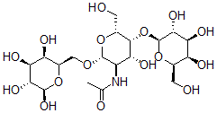 CAS#: 99339-98-7, Galactopyranosyl(1-4)-N-Acetylgalactosaminyl(1-6)Galactose