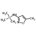 CAS 登录号：99356-57-7， 5-甲基-N-(三甲基硅烷基)-1,2-恶唑-3-胺