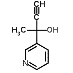 CAS#: 99357-64-9, 2-(3-Pyridinyl)-3-butyn-2-ol