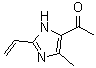 CAS#: 99378-21-9, 1-(4-Methyl-2-vinyl-1H-imidazol-5-yl)ethanone