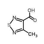 CAS#: 99390-23-5, 4-Methyl-1,2,5-thiadiazole-3-carboxylic acid