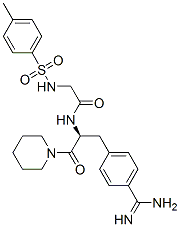 CAS#: 99452-52-5, N(alpha)-Tosylglycyl-4-Amidinophenylalanine Piperidide