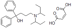 CAS#: 99465-44-8, 4-Diisobutylamino-1,1-diphenyl-1-butanol maleate