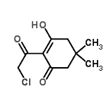 CAS 登录号：99483-06-4， 2-(氯乙酰基)-3-羟基-5,5-二甲基-2-环己烯-1-酮