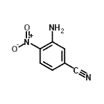 CAS#: 99512-10-4, 3-Amino-4-nitrobenzonitrile