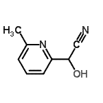 CAS#: 99584-05-1, Hydroxy(6-methyl-2-pyridinyl)acetonitrile