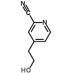 CAS 登录号：99584-77-7， 4-(2-羟基乙基)-2-吡啶甲腈