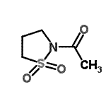 CAS#: 99586-61-5, 1-(1,1-Dioxido-1,2-thiazolidin-2-yl)ethanone