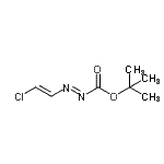 CAS#: 99602-45-6, (E,)-(2-Chloroethenyl)-Diazenecarboxylic Acid 1,1-Dimethylethyl Ester