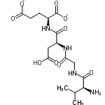 CAS 登录号：99624-52-9， L-缬氨酰甘氨酰-N-[(1S)-1,3-二羧基丙基]-L-alpha-天冬氨酰胺