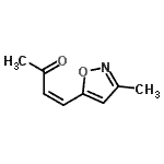 CAS#: 99662-35-8, (3Z)-4-(3-Methyl-1,2-oxazol-5-yl)-3-buten-2-one