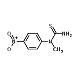 CAS#: 99700-94-4, 1-Methyl-1-(4-nitrophenyl)thiourea