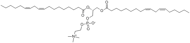 CAS 登录号:998-06-1, 1,2-二亚麻酰-Sn-3-甘油磷酰胆碱