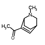 CAS 登录号：99803-20-0， 1-(2-甲基-2-氮杂双环[2.2.2]辛-5-烯-6-基)乙酮