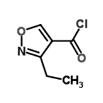 CAS#: 99803-70-0, 3-ethylisoxazole-4-carbonyl chloride