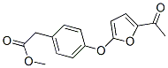 CAS 登录号：99834-89-6， 2-[4-[(5-乙酰基-2-呋喃基)氧基]苯基]乙酸甲酯