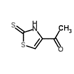 CAS#: 99848-09-6, 1-(2-Thioxo-2,3-dihydro-1,3-thiazol-4-yl)ethanone