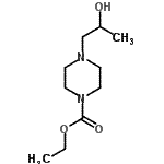 CAS#: 99849-94-2, Ethyl 4-(2-hydroxypropyl)-1-piperazinecarboxylate