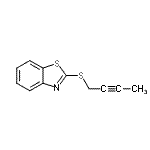 CAS#: 99972-97-1, 2-(2-Butyn-1-ylsulfanyl)-1,3-benzothiazole