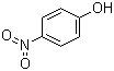 structure of CAS# 100-02-7, 4-硝基苯酚